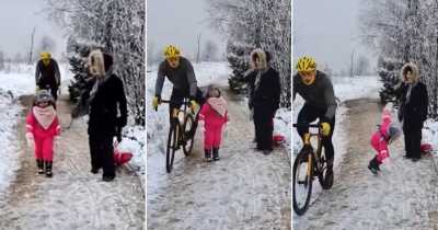 Cyclist Sparks Outrage In Belgium After Knocking Over A Child Blocking His Way