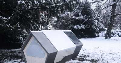 German City Installs 'Ulmer Nests' Sleeping Pods For Homeless people