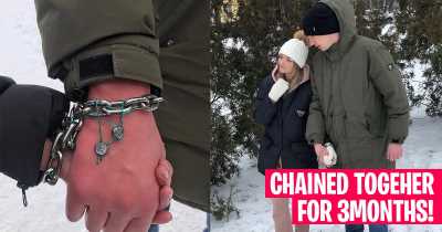 This Couple Chained Together For 3 Months To Prove Their Love