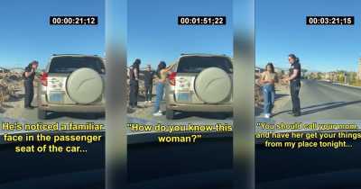 Cop Catches His Own Wife Cheating At A Routine Traffic Stop