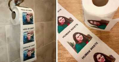 Now You Can Order Fully Customizable Toilet Paper Roll With Your Ex's Face Printed On It
