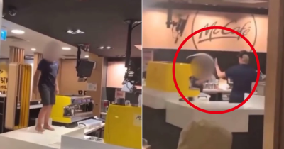 Viral Video Shows Child Throwing Milkshake at McDonald&rsquo;s Worker
