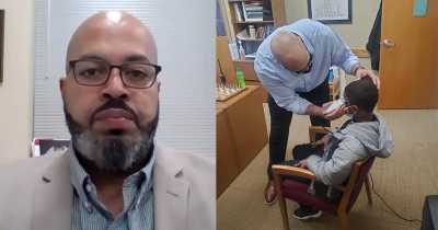 Principal Fixes Insecure Student's Hair Rather Than Taking Disciplinary Action For Violating Dress Code