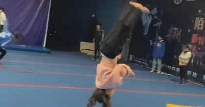 Incredible Video Shows 6-Year Old Girl Smashing Five Backflips In A Row