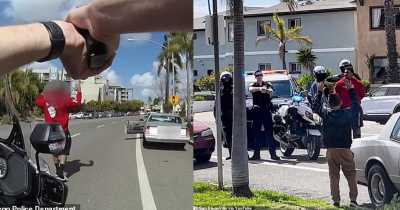 Police Officer Allegedly Pulls A Gun On An 8-year-old Boy At A Traffic Stop In San Diego