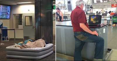Traveling Through An Airport Is So Much Fun