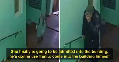 Chilling Video Of A 9-Year Old Girl Outsmarting A Creepy Man Following Her Home Goes Viral