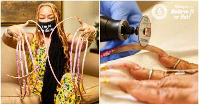 Woman With World&rsquo;s Longest Fingernails Cuts Them Short For The First Time In Almost 30 Years
