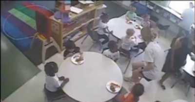 Outrageous Daycare Centre Footage Shows White Kids Given Food Before Black Classmates