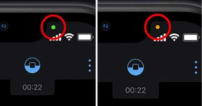 Watch Out For This Green Dot On Your iPhone &ndash; It Means Someone Is Watching