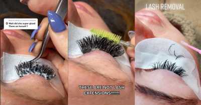 Technician Superglued Fake Eyelashes To Customer's Face