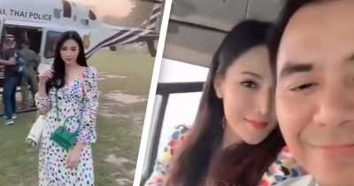 Senior Detective Who Used Police Helicopter For Joy Ride With Wife And Made TikTok Video Onboard 'Demoted' By Authorities