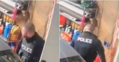 NY Police Officer Caught On Camera Intentionally Damaging Car While Executing A Search Warrant Sparks Social Media Debate