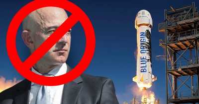 Thousands of People Sign Petition To Stop Jeff Bezos From Entering Earth Again After His Space Trip