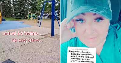 Disappointed Mom Shares Heartbreaking Pictures After No One Shows Up At Her 6-Year Old Son's Birthday Party