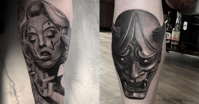 Black & White, Hyper Realistic Tattoos That We Love, Love, Love