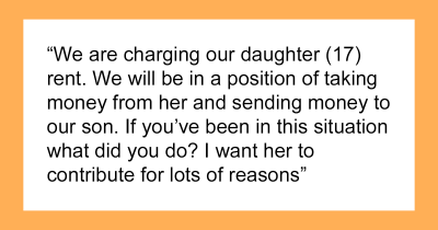 Mom Receives Flak For Charging Her Working Teen Daughter Rent To Pay For Her Son&rsquo;s College Education