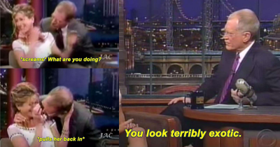 David Letterman Being Unprofessional With Women In 15 Pictures