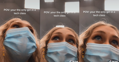 "If They're Knocked Out Its Consent?" Horrifying Tiktok Video Shows Men Making Predatory Comments In Tech Class