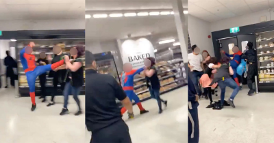 Man Dressed As Spider Man Punched Female Asda Worker Unconscious