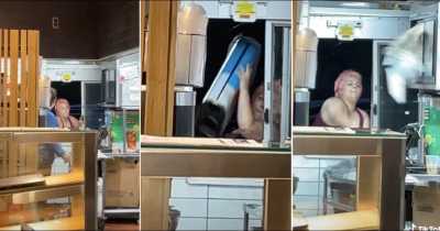 Woman Assaults Mcdonalds Staff At Drive-thru Window