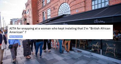 British Woman Repeatedly Called &ldquo;British African American&rdquo; By White American Woman.