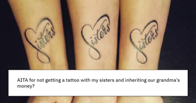 Woman Receives Entire Inheritance After Sisters Kicked Out Of Will For Having Tattoos