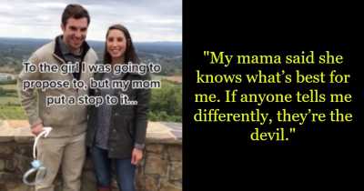 Bizarre Moment Mother Interrupts Her Own Son&rsquo;s Proposal To Warn Him Not To Do It In Viral TikTok