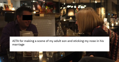 60-year-old Mom Gets Banned From Bar After Humiliating Son And Defending Her Daughter In Law.