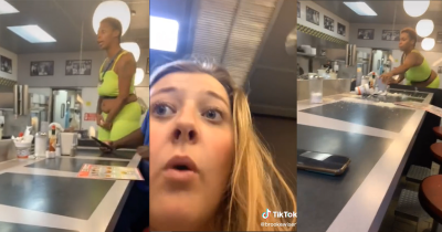 Waffle House Employee And Customer Have A Major Fight
