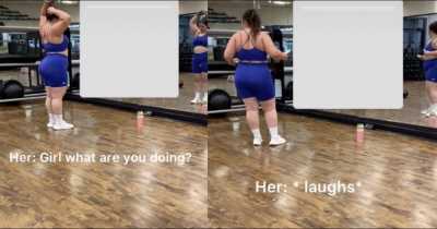 Woman Mocks And Laughs At Plus-sized Influencer At Gym