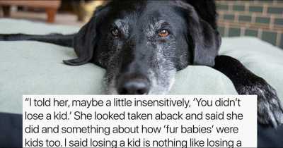 Man Shocked When Friend Compares Her Dead Dog To His Dead Son
