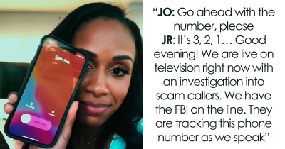 News Anchor Gives Phone Scammer A Good Scare By Turning Her News Voice On: "We Are On Live Television Right Now"