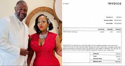 Chicago Newlywed Couple Sends $240 Invoice To Guests Who Didn't Attend The Wedding