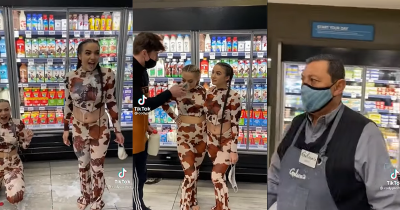 Clout Chasing Tiktokers Destroy Man's Grocery Store