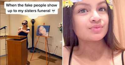 Internet Divided This Video Of Woman Calling Out 'Fake People' At Her Sister's Funeral