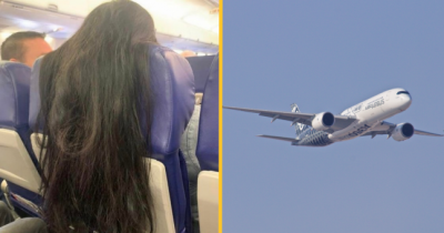 Internet Angrily Hits At The Viral Picture Of Plane Passenger's 'Inconsiderate' Hair