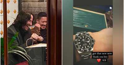 Keanu Reeves Gifts John Wick Stunt Team A Generous Gift Of $10,000 Rolex Submariner Watches
