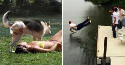 24 Perfectly Timed Cringe Pictures Taken Just Seconds Before Disaster Struck