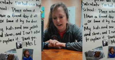 Struggling Teacher Begs To Whoever Stole Her Calculator To Return It And The Internet Steps Up Big Time
