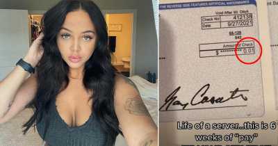 Waitress Who Got Paid Just One Cent For Six Weeks Of Work Sparks Intense Debate