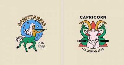 Adobe Shares Creative Logos For Every Zodiac Sign