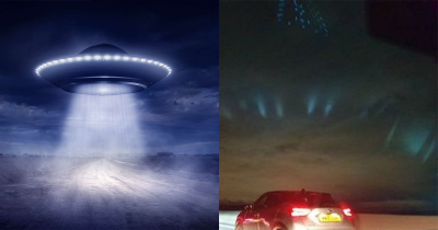 People Encounters Mysterious Lights In The Sky And Think It Might Be UFOs