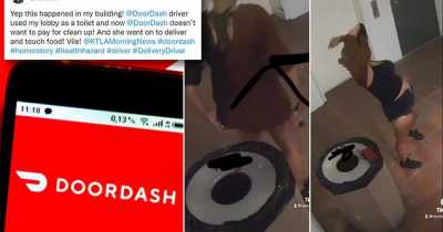 Female DoorDash Driver Defecates In Apartment Building's Lobby After Dropping Off Food Delivery