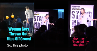 Comedian Destroys Heckler Who Leaves Gig Without Her Mum