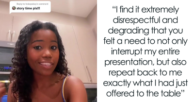 Woman Lauded For Giving A Shut Up Call To A Man Who Kept Interrupting Her During A Meeting: "I am Actually Not Done Speaking"