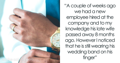 Woman Slammed For Telling Widowed Co-worker His Wedding Ring Was 'Misleading'