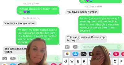 Woman Who Texts Deceased Sister's Old Number Left Shocked After Getting Ice-Cold Response From Business