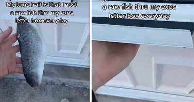Woman Sparks Debate After Posting A Raw Fish Through Her &lsquo;Ex&rsquo;s Front Door&rsquo; Everyday
