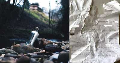 Woman In Norway Discovers Message In A Bottle Thrown In The Sea By A Scottish Girl 25 Years Ago